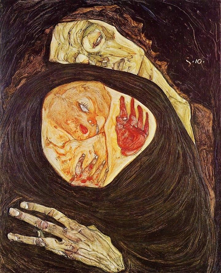 Egon Schiele Dead Mother